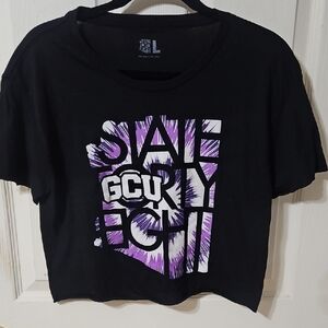 State Forty Eight X GCU Graphic Crop Tee